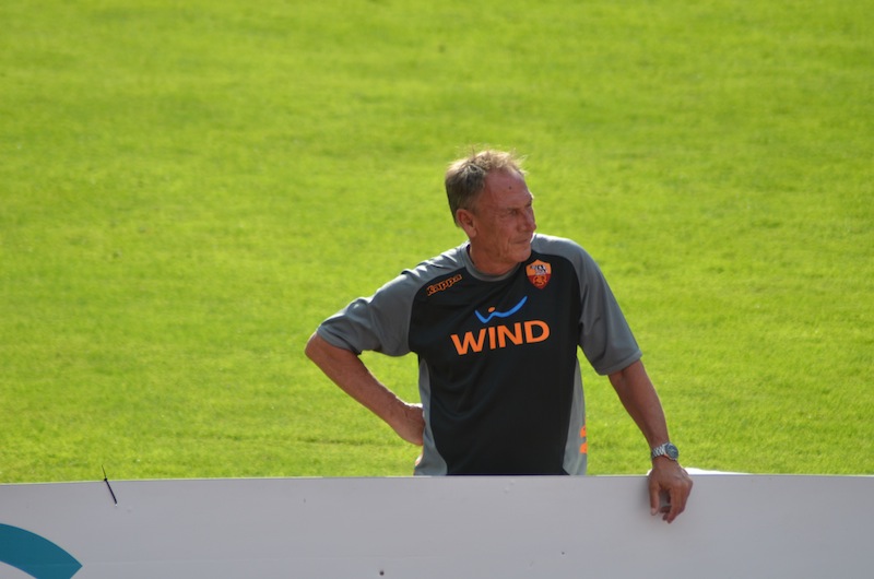 Zdenek Zeman - ritiro A.S. Roma 2012 - 9 luglio